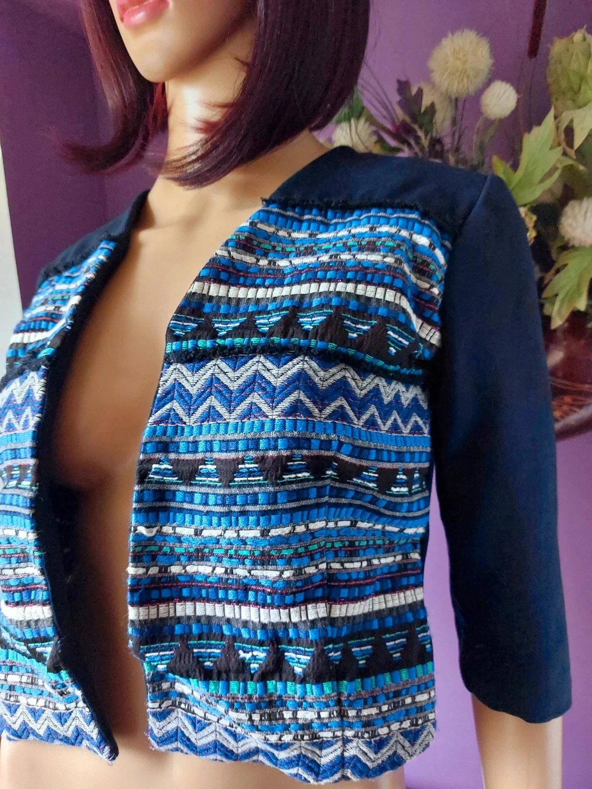 Chaqueta bolero corta Grain de Malice – Talla 36 – photo 7